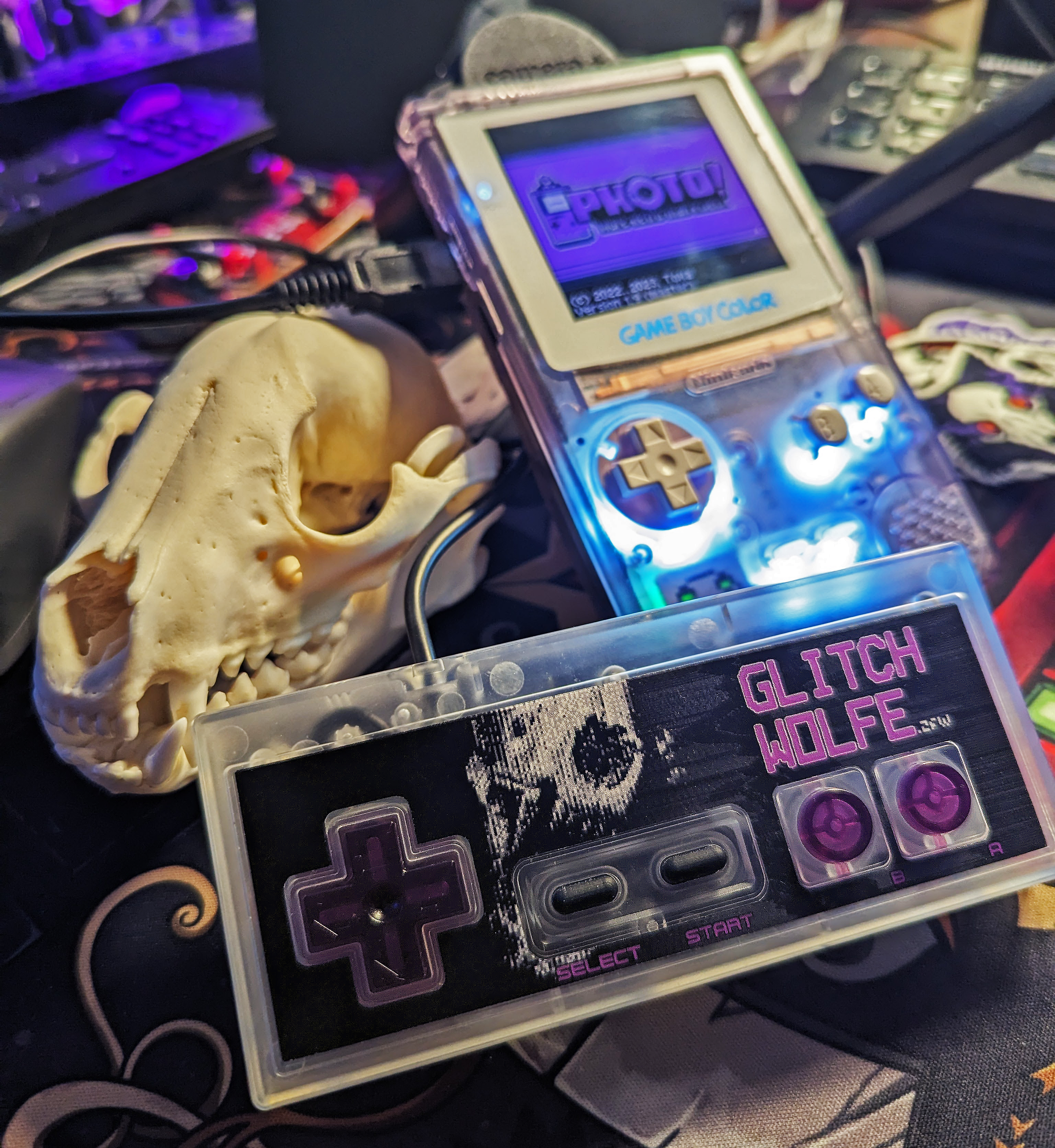 Custom NES controller skin